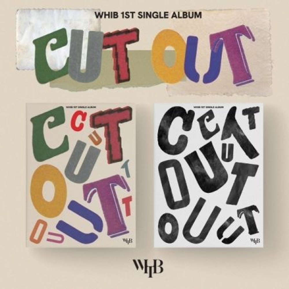 Альбом WHIB - CUT-OUT 1st Single Album 2 Version SET