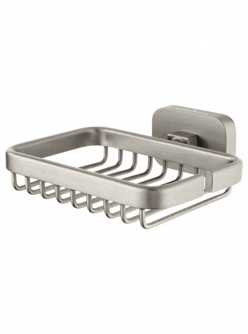 Мыльница с держателем WONZON & WOGHAND GRAFFITY, Брашированный никель (WW-9324-BN)