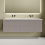 Тумба подвесная Sancos Snob R c двумя ящиками 790х445х500, Doha Soft, SNR80SM