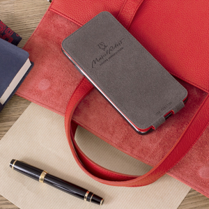 Чехол для iPhone XS Max из натуральной кожи теленка, красного цвета