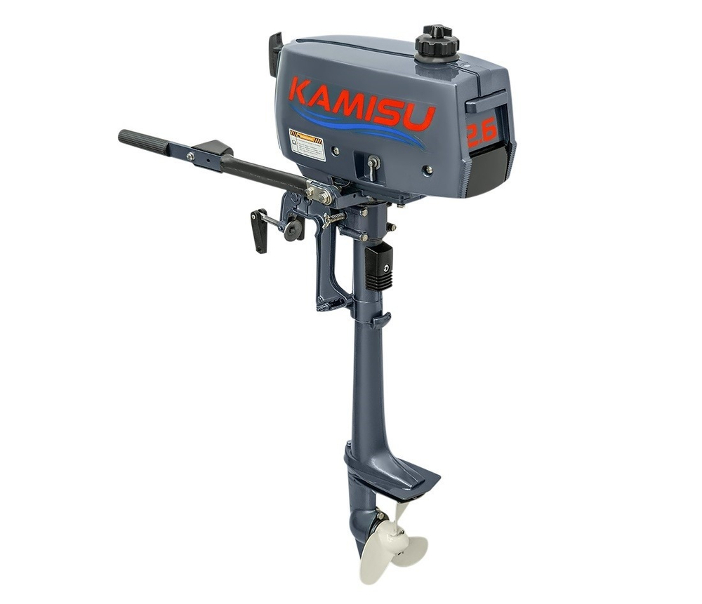 Лодочный мотор KAMISU T 2,6 BMS ПОЛЗУНОК (2-х тактный)