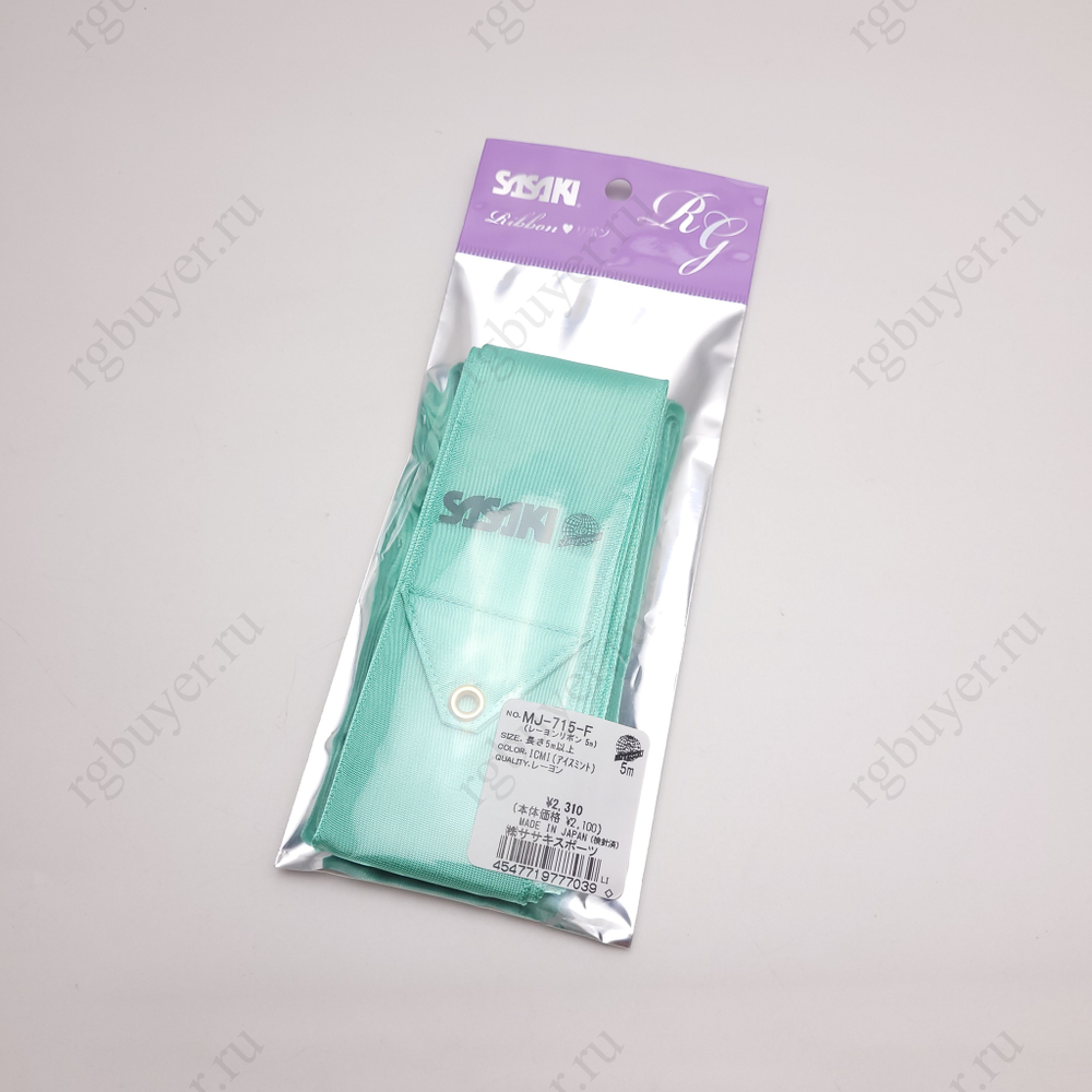 Лента Sasaki 5 м Мятная ICMI (Ice Mint)