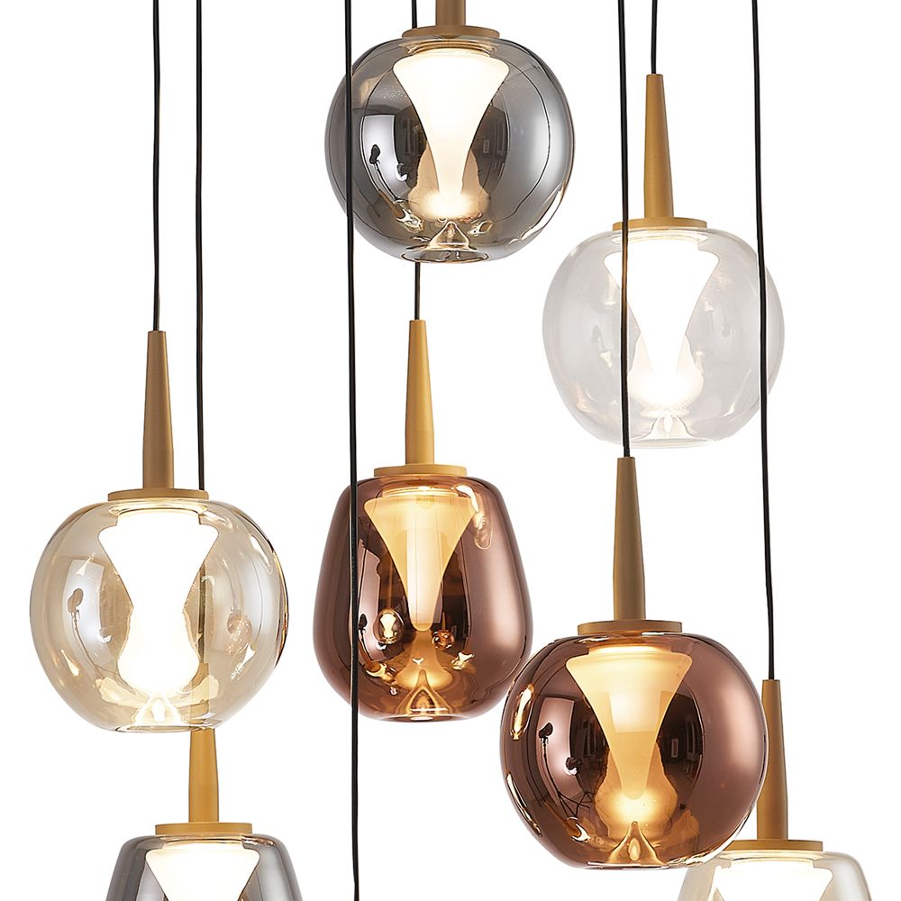 8933+8PL Люстра подвесная ANDROMEDA