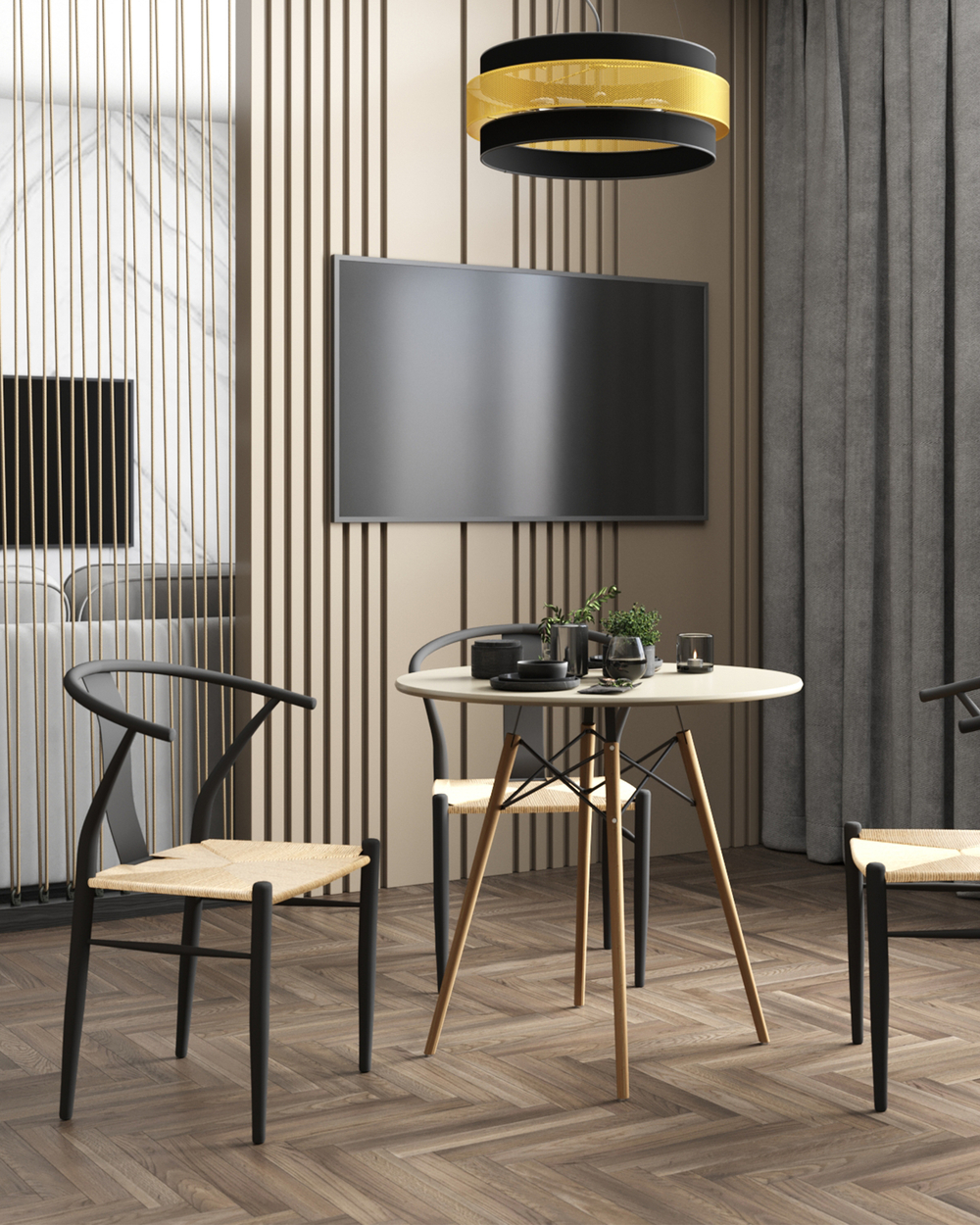 Люстра подвесная Moderli V10492-6P Gela