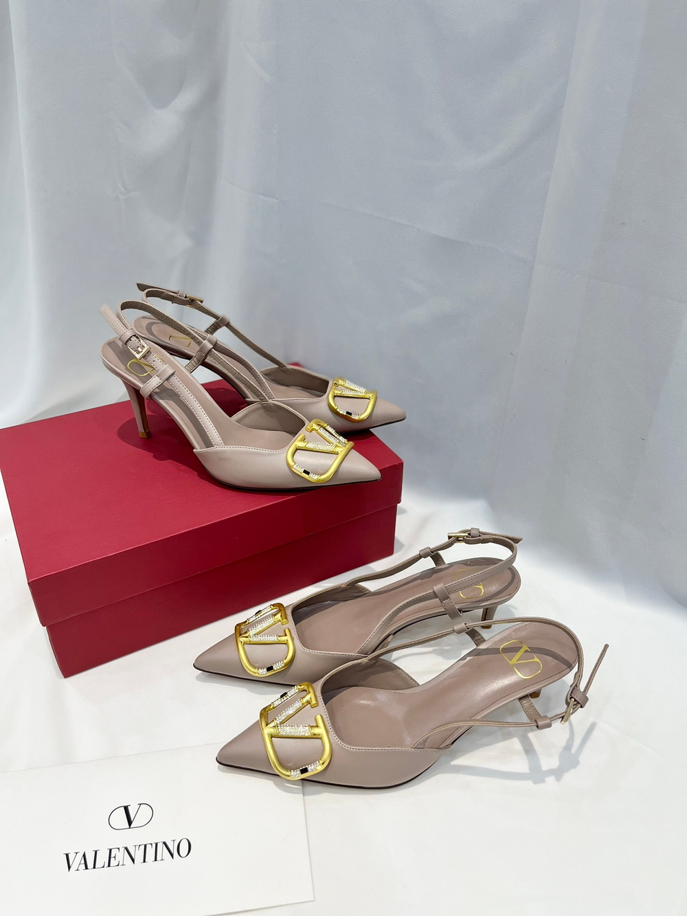 Valentino Vlogo Slingback Pump