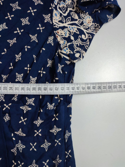 Платье макси с принтом 48 размер