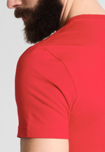 Lacoste Базовая футболка - Красный (LA222D01Z-G12)