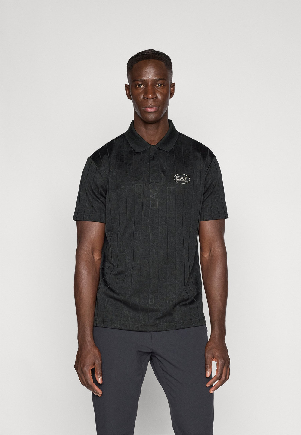 EA7 Emporio Armani Футболка-поло - Чёрный