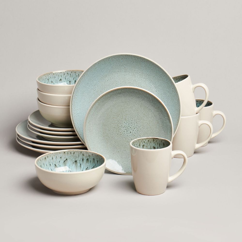 НАБОР ПОСУДЫ ОБЕДЕННОЙ BRONCO "CROCUS" НА 4 ПЕР. 16 ПР. (КОР=1НАБ.)