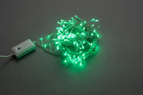 LED-BW-200-20M-240V-G, зеленая на прозрачном пров