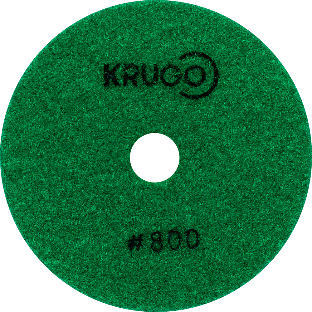 Круг алмазный гибкий шлифовальный (АГШК) KRUGO №800#, сухой 100mm, PPD040800