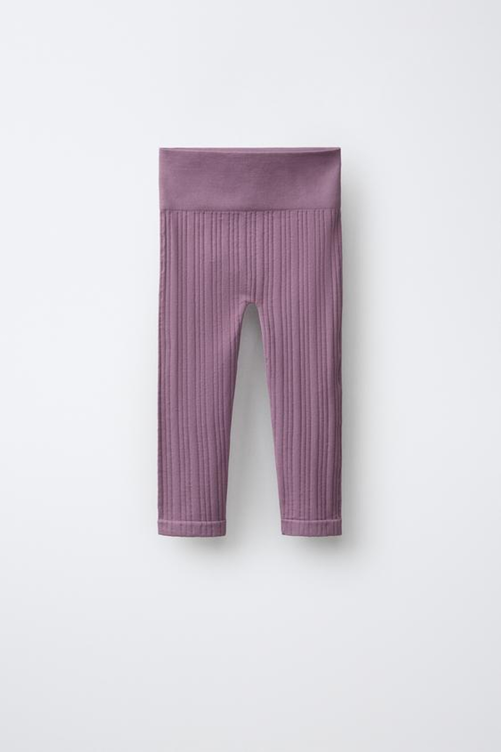 ZARA УКОРОЧЕННЫЕ ЛЕГИНСЫ SEAMLESS GYM, БЛЕДНО-РОЗОВЫЙ