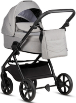 Детская коляска Tutis Leo 3 Plus 3 в 1 с автокреслом Elo Lux EduSky Black 1582068 Warm Grey