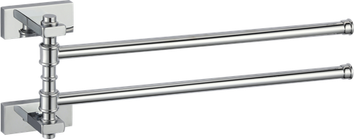 88012 П/держатель поворот. 2-ной (ХРОМ) GANZER (10/1шт)