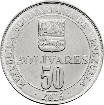 50 сентимо 2016 Венесуэла