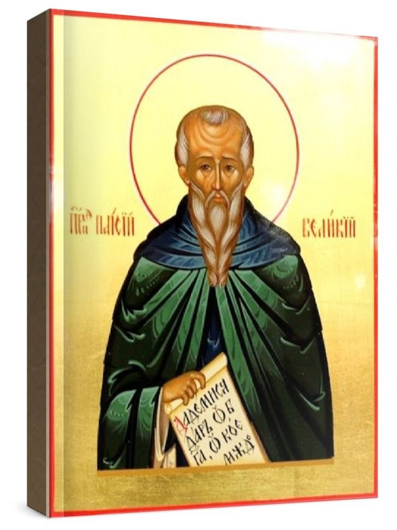 Паисий Великий (рукописная икона)