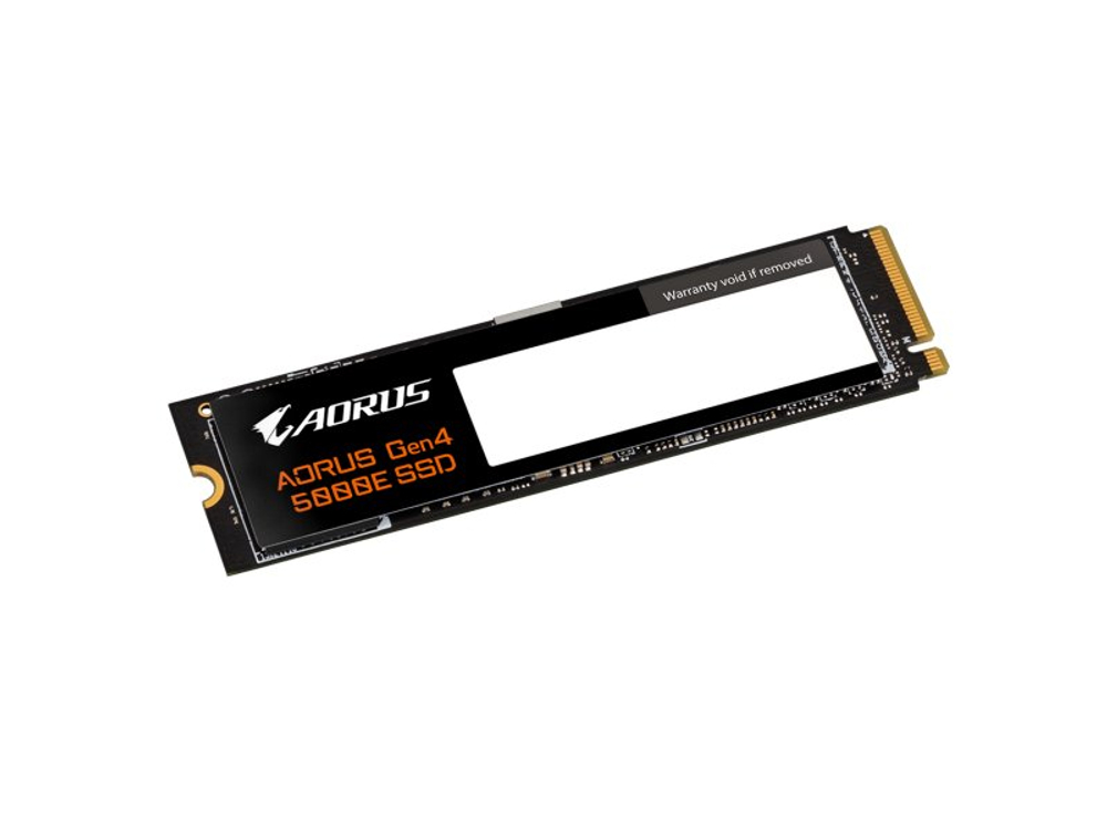 SSD накопитель Gigabyte Aorus Gen4 5000E 500ГБ, M.2 2280, PCIe 4.0 x4, NVMe [AG450E500G-G]