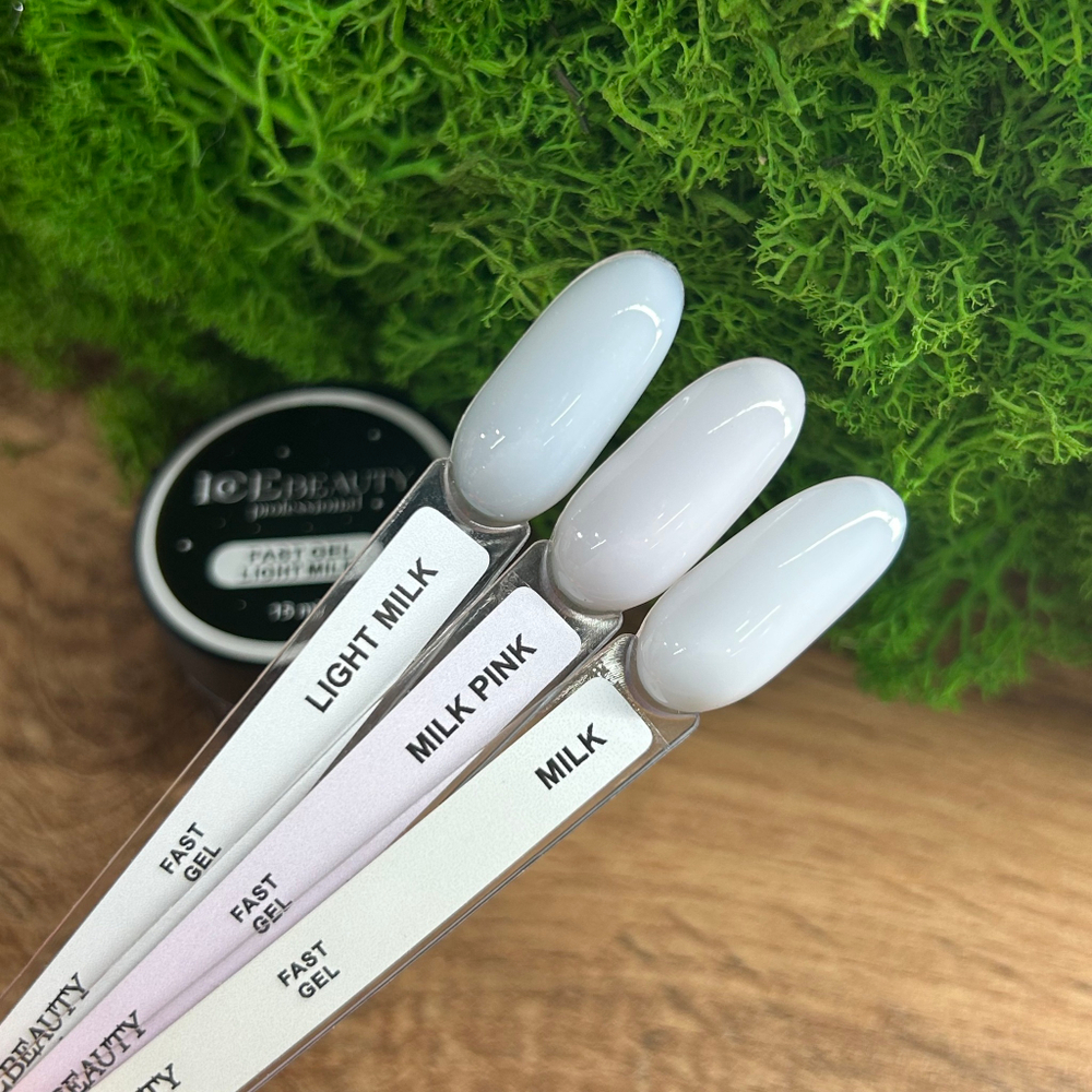 IceBeauty Fast gel Light milk, 15 мл