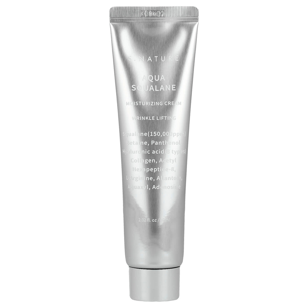 S.NATURE, увлажняющий крем со скваланом, 60 мл (2,02 жидк. унции)