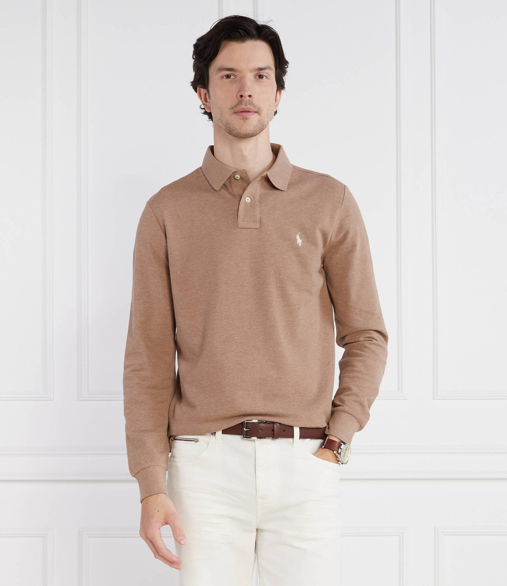 Поло POLO RALPH LAUREN - коричневый(710680790)