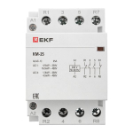 Контактор модульный КМ 25А 2NО+2NC (3 мод,) EKF PROxima