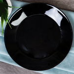 Тарелка 190 мм ЕВРО черная /BNNP75T ( BLACK ) /уп 48/