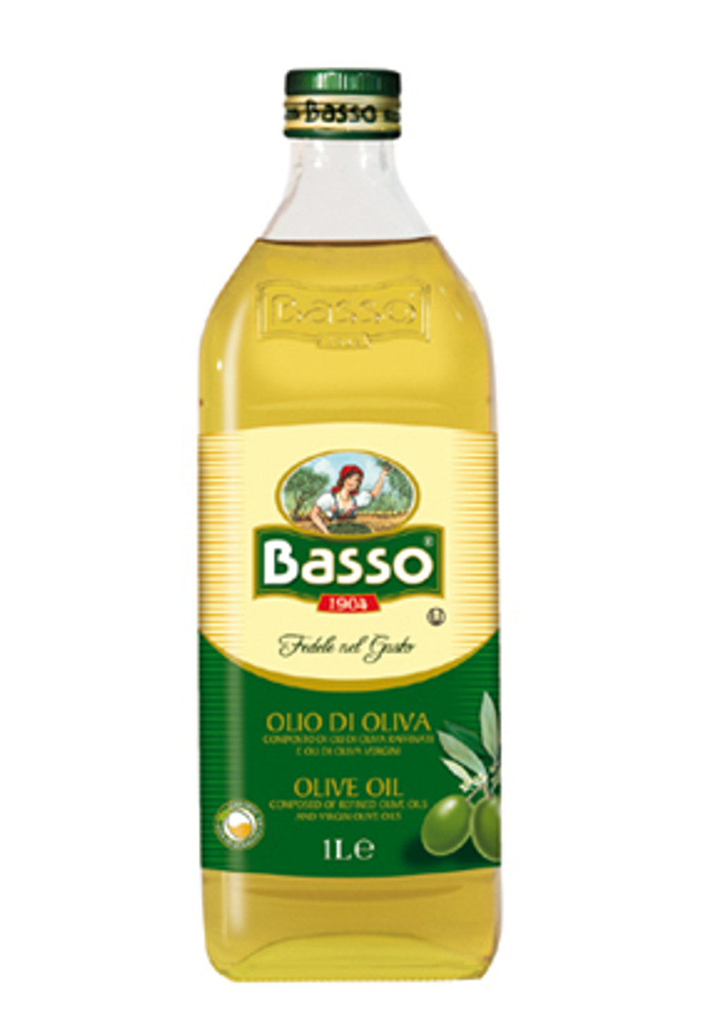 Оливковое масло BASSO (Pure) 1 л Италия