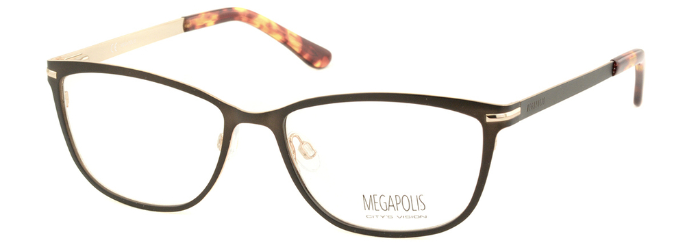 Оправа для очков Megapolis 698 Brown с футляром