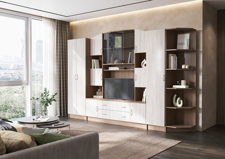 Модульная гостиная "Макарена ЛДСП"
