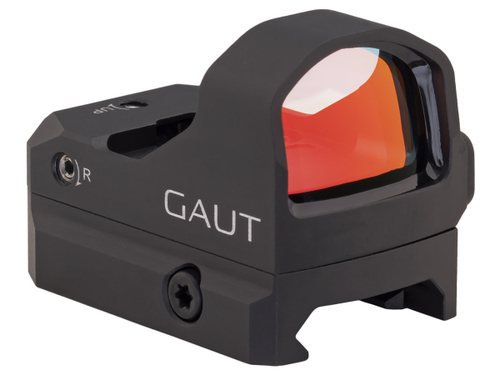 Коллиматорный прицел Gaut Tourmaline 1x24x17, открытый, точка 3 МOA красная, Weaver (G-O-2417-3R)