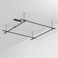 Основание ART-APRIORI-QUADRAT-ROD-400-2000x2000 (BK) (Arlight, IP20 Металл, 3 года) 048523