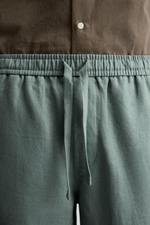 Брюки regular fit из 100% льна