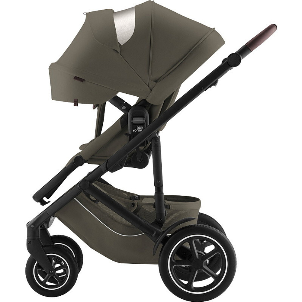 Коляска 3 в 1 Britax Roemer Smile 5Z LUX и автокресло Baby-Safe PRO Classic Deep Grey Urban Olive