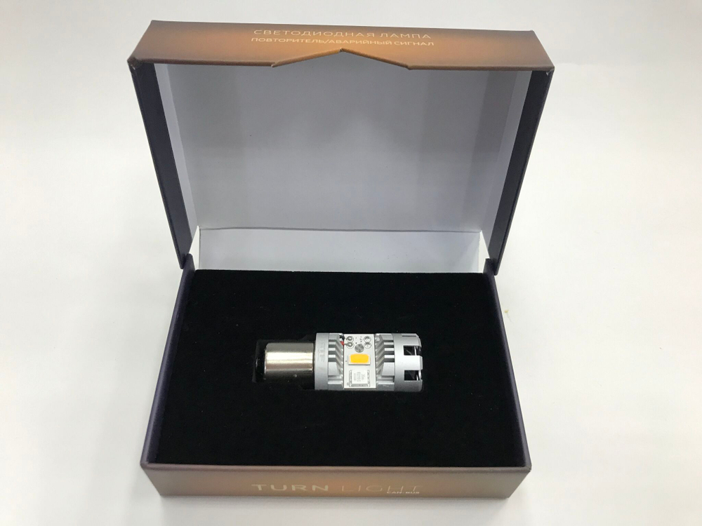 Светодиодные лампы для указателей поворота MTF WY21W TURN LIGHT 12V 25W 2500lm CAN-BUS (к-т 2шт.)