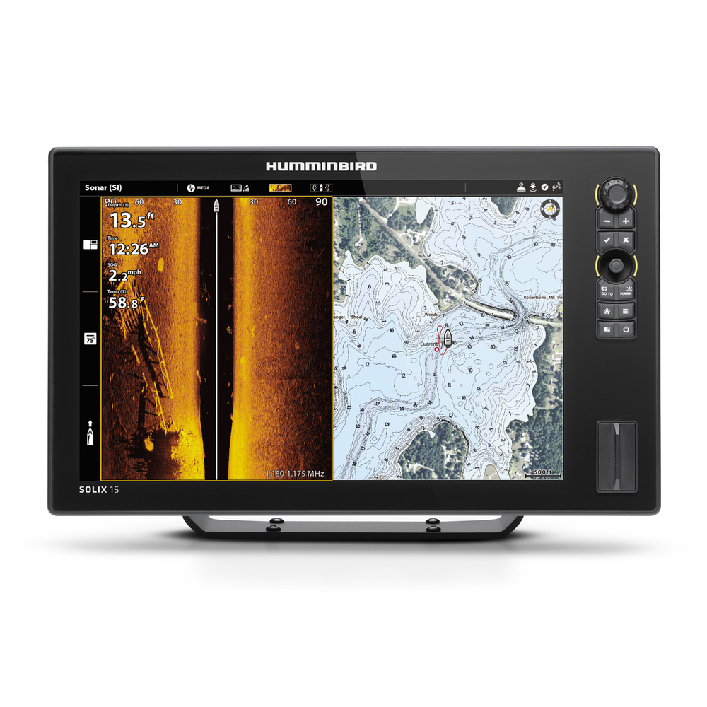 Эхолот HUMMINBIRD Solix 15 CHIRP Mega SI+ G3