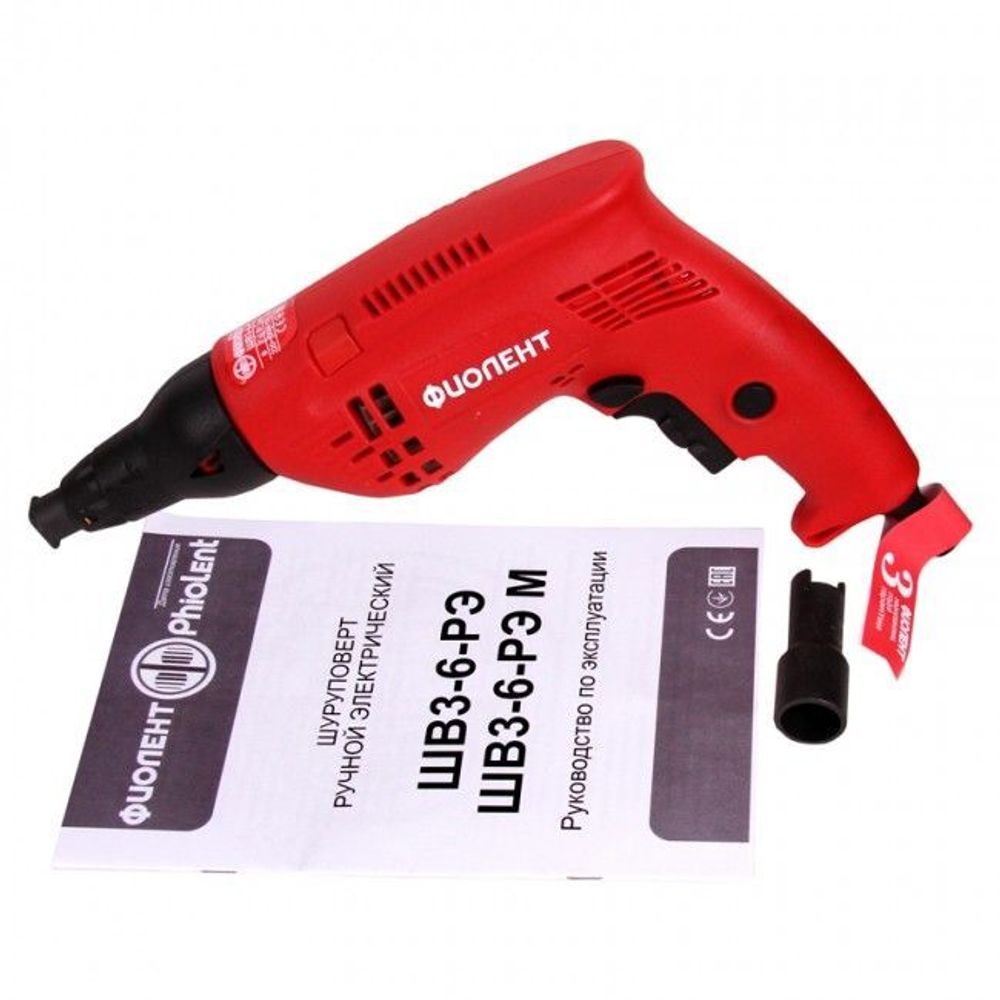 Шуруповерт ШВ 3-6-РЭМ (Мастер) Фиолент, сетевой