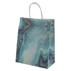 GAEM Пакет подарочный (бумага 120г/м2, блок микс 12шт), L14,5 W8 H21 см, 5в.