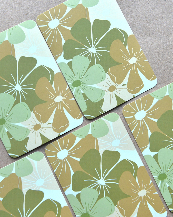 Мини-открытка "Цветочки"