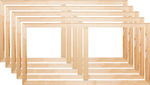 Глухой подрамник 65x95 см. (с перекладиной) сеч. 40х18 мм. (5 штук)