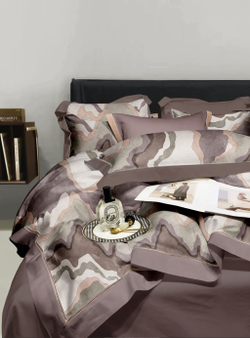 Постельное белье 2 спальное евро Asabella 1888-6