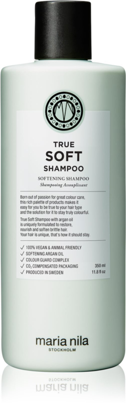 Maria Nila True Soft - увлажняющий шампунь для сухих волос /   350  ml  / GTIN 7391681036307