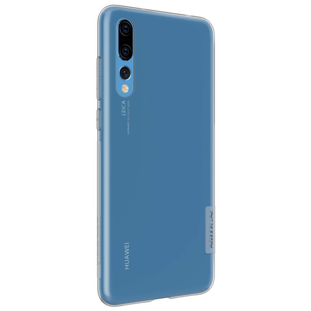 Прозрачный силиконовый чехол Nillkin Nature для Huawei P20 Pro