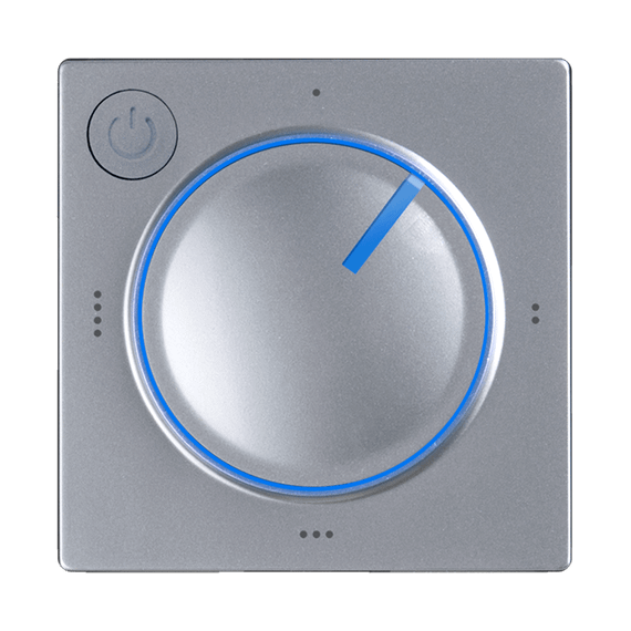 Терморегулятор Werkel электромеханический для теплого пола серебряный W1151106 4690389156021