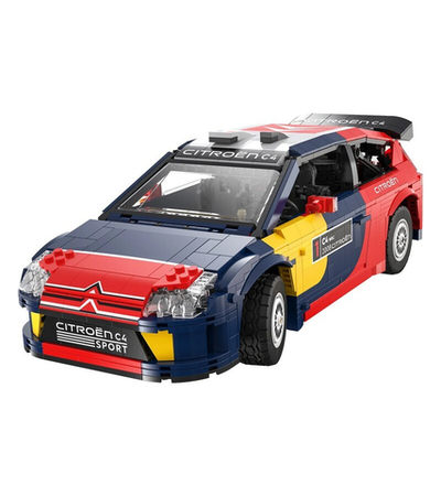 Конструктор CaDA раллийный автомобиль 2008 Citroen C4 WRC 1/12 (1569 деталей)