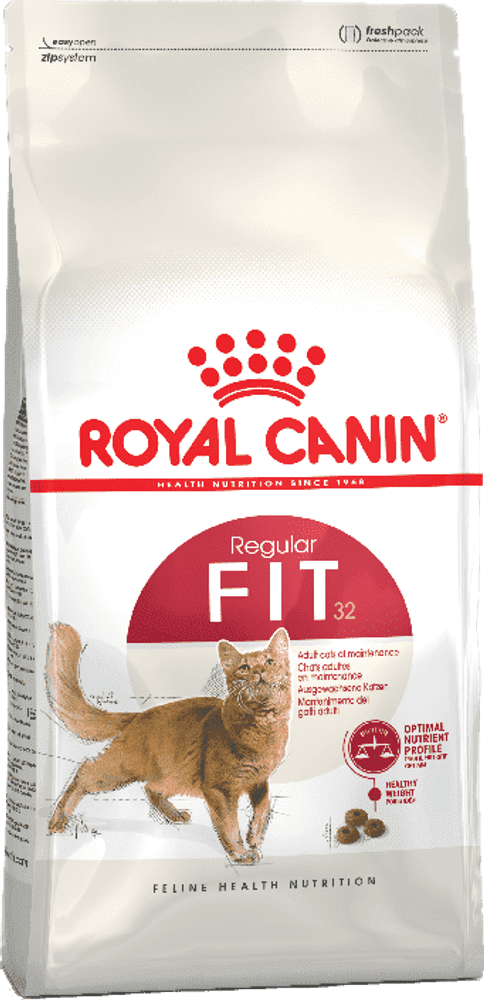 Сухой корм ROYAL CANIN Fit 32 для взрослых кошек с нормальной активностью, пакет 400 г (Уценка) Сухой корм ROYAL CANIN Fit 32 для взрослых кошек с нормальной активностью, пакет 400 г (Уценка)