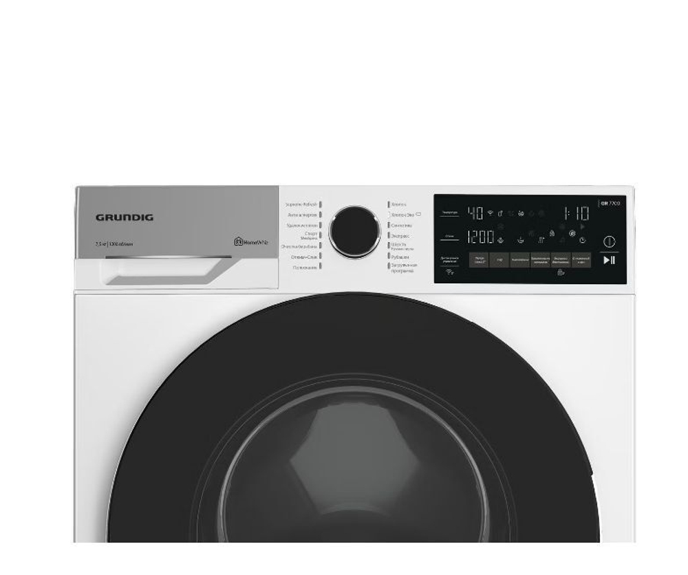 Стиральная машина узкая Grundig GW7 P77H21 W. Товар уцененный