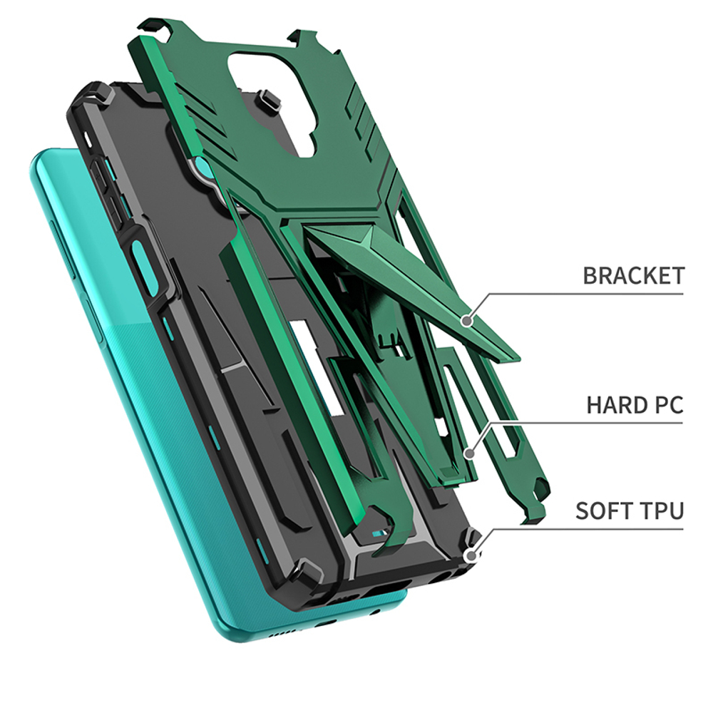 Чехол Rack Case для Xiaomi Redmi Note 9 Pro / 9 Pro Max / Note 9S