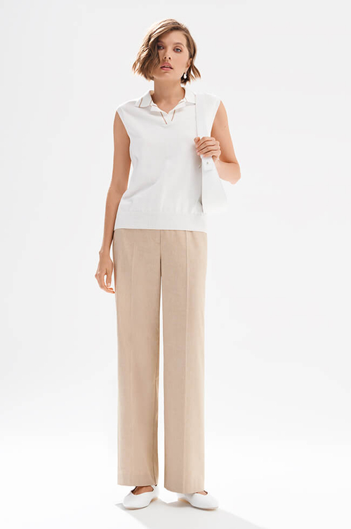 31246 Брюки женские (песочный)