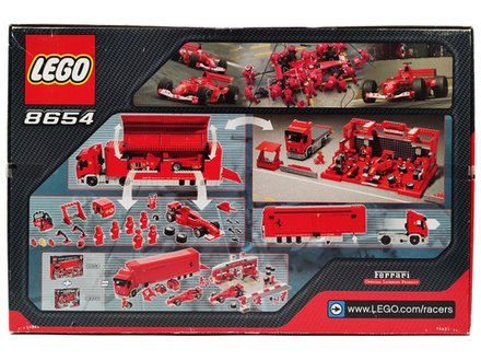 Конструктор LEGO Racers 8654 Грузовик Скудерия Феррари