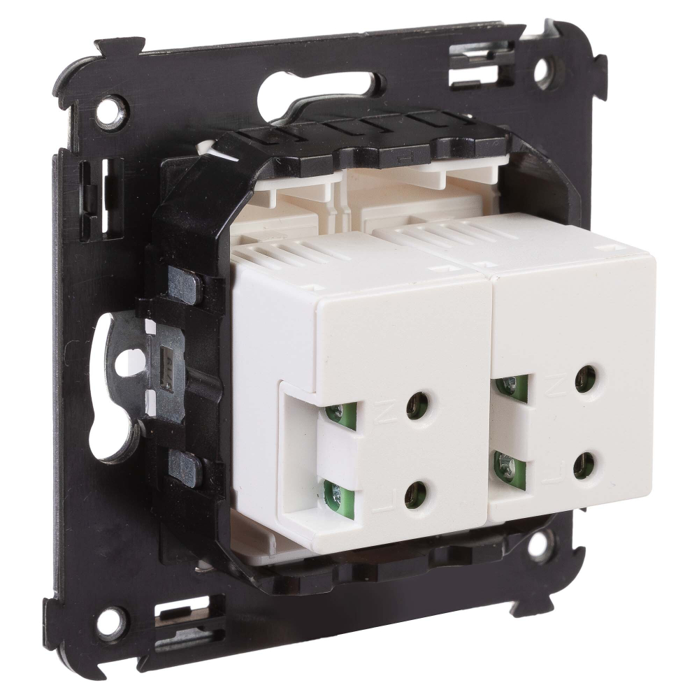 USB зарядное устройство в стену, "Avanti", "Белое облако"